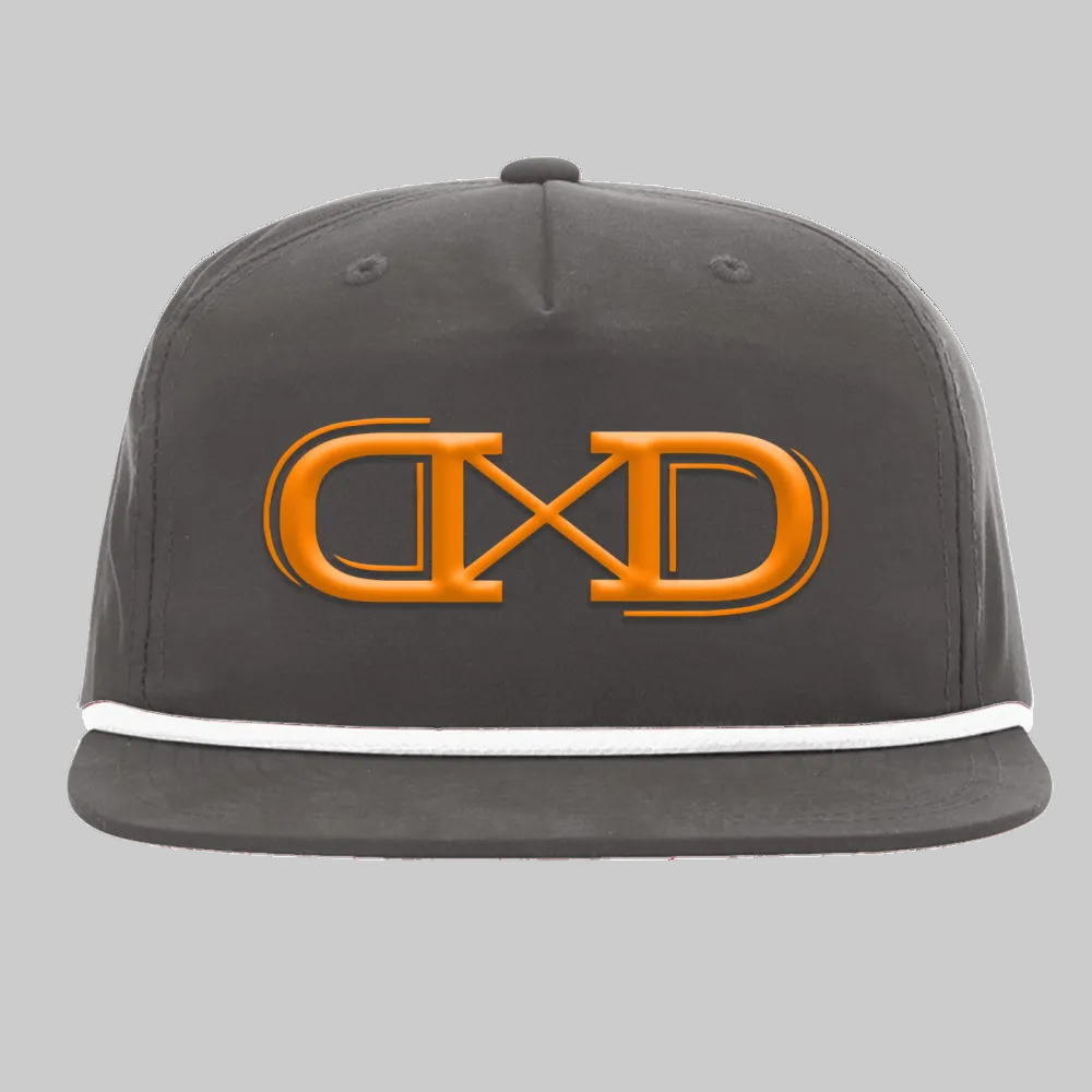DxD Orange School Colorblock Hat