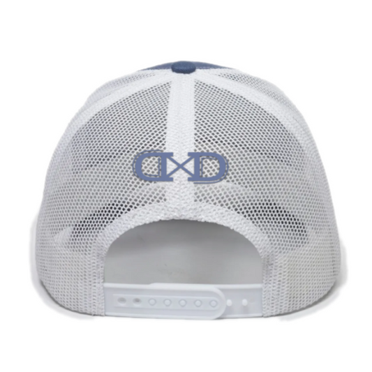 Slate and White Logo Patch Hat