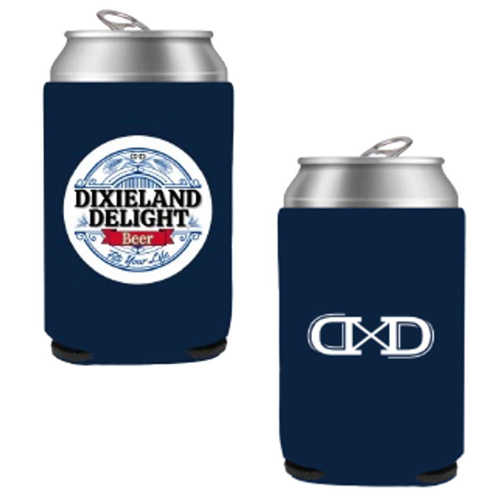 Dixieland Delight Beer Logo Coozie